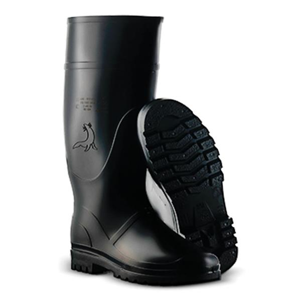 Bota de agua negra ca&ntilde;a alta n&ordm; 40