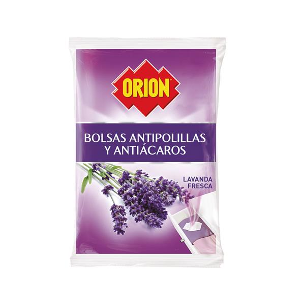 Antipolillas Orion Bolsa Lavanda 20 Uds.