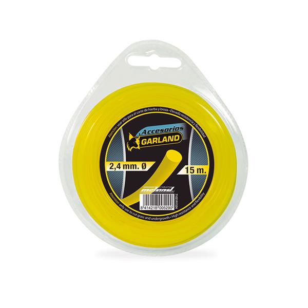 GARLAND HILO NILON CORTABORDES.&Oslash; 2,4 MM  15M