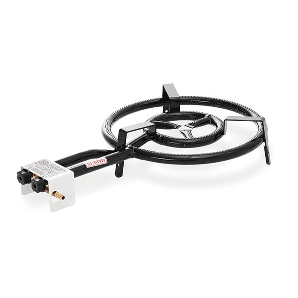 QUEMADOR GAS BUTANO/PROPANO 40 CM 2 FUEGOS 