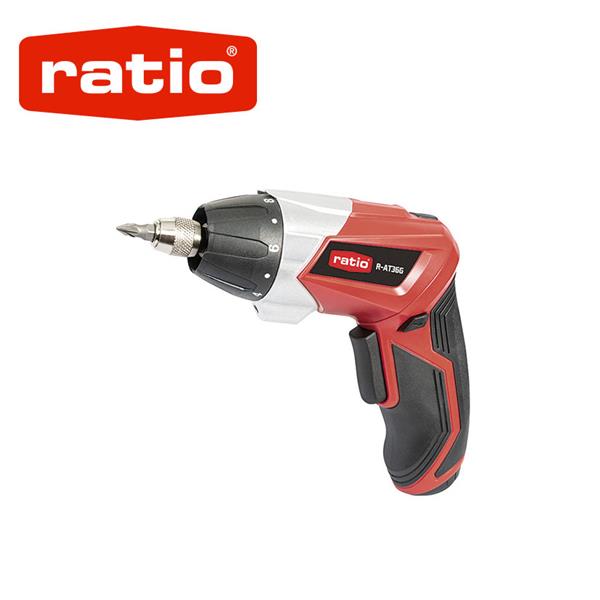 Atornillador bateria R-AT36G 3,6V reversible estuche con 44 accesorios