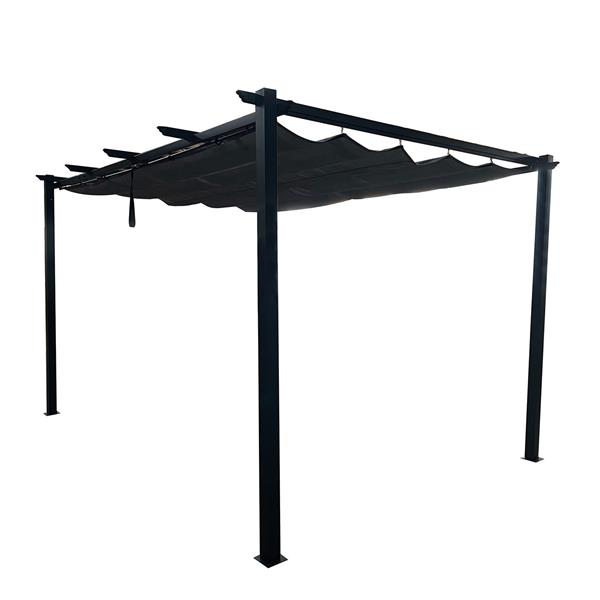 Carpa toldo corredero. Acero 3 x 4 m.