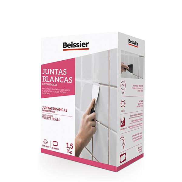AGUAPLAST 780 JUNTAS BLANCAS IMPERMEABLES 1.5 KG.