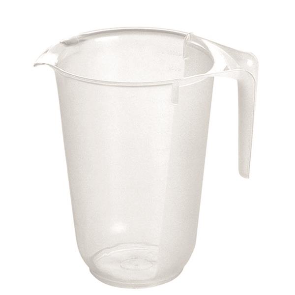 JARRA GRADUADA PLASTICO 1 LT.
