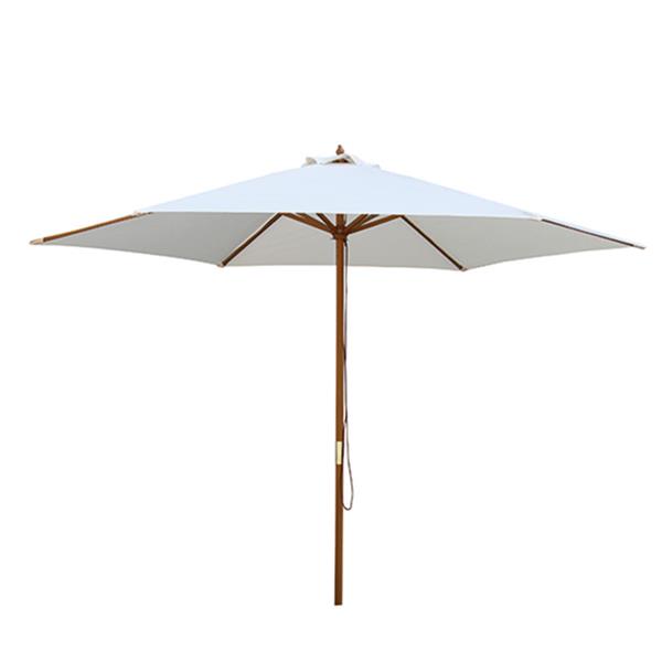 PARASOL MADERA  3.0 MT  BEIGE  <8704N5>