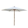 PARASOL MADERA  3.0 MT  BEIGE  <8704N5>